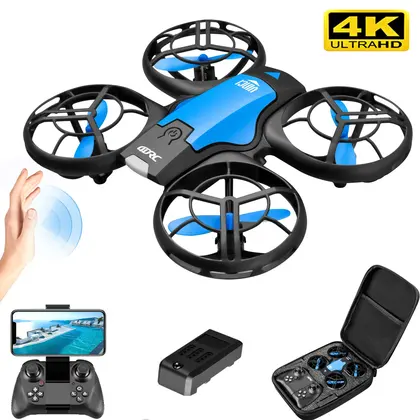 V8 New Mini Drone 4K Professional HD 1080P Wide Angle Camera WiFi FPV RC