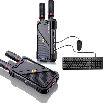 VRRIIS WL082K 400m Wireless HDMI KVM Extender Video Transmitter and Receive