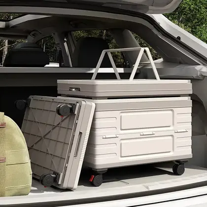 XMSJ Large Capacity Collapsible Foldable PP+HIPS Waterproof Car Trunk Cloth