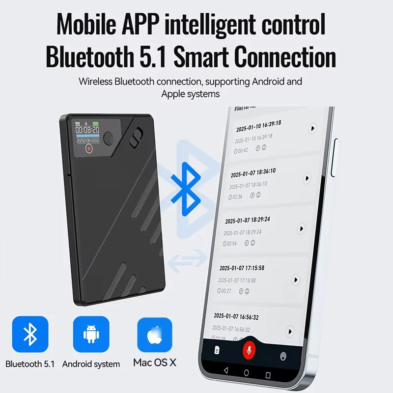Исходное фото: Компактный Bluetooth-диктофон