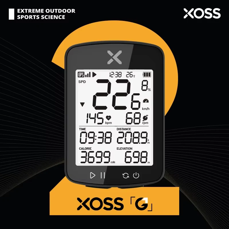 Исходное фото: Велокомпьютер XOSS