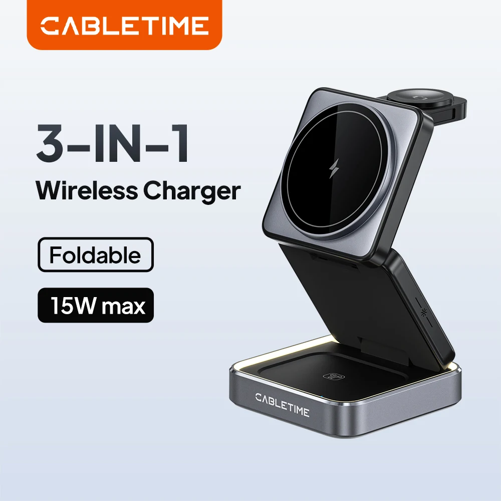 Фото из исходной карточки: Зарядная станция CABLETIME 3 в 1